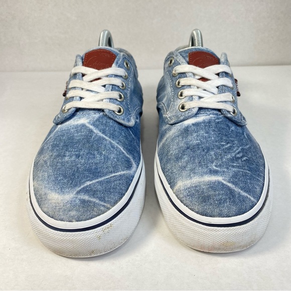 Vans Chima Ferguson Pro Acid Wash Light Navy Canvas Skate Shoes; Men’s Size 8.5 - Picture 10 of 16
